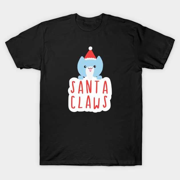 Santa Claws T-Shirt by tyleraldridgedesign